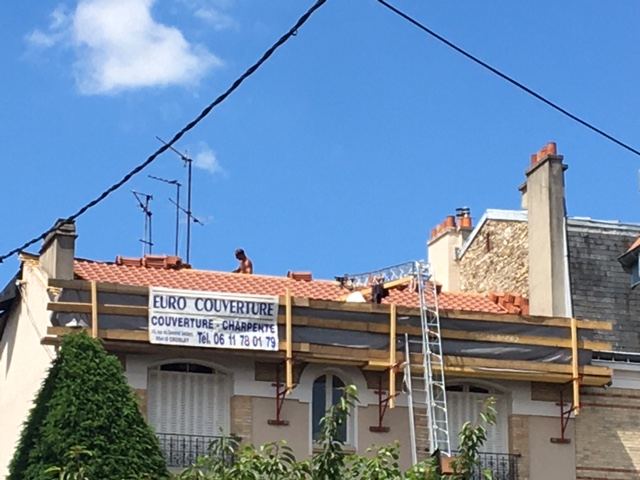Réalisation toiture — Euro Couverture